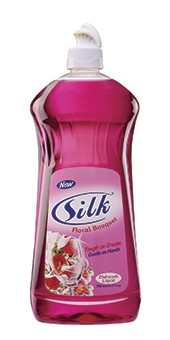 Жидкость для мытья посуды Silk - Floral Bouquet